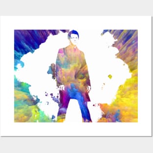 Castiel Color Radiant Design (White Fill) Posters and Art